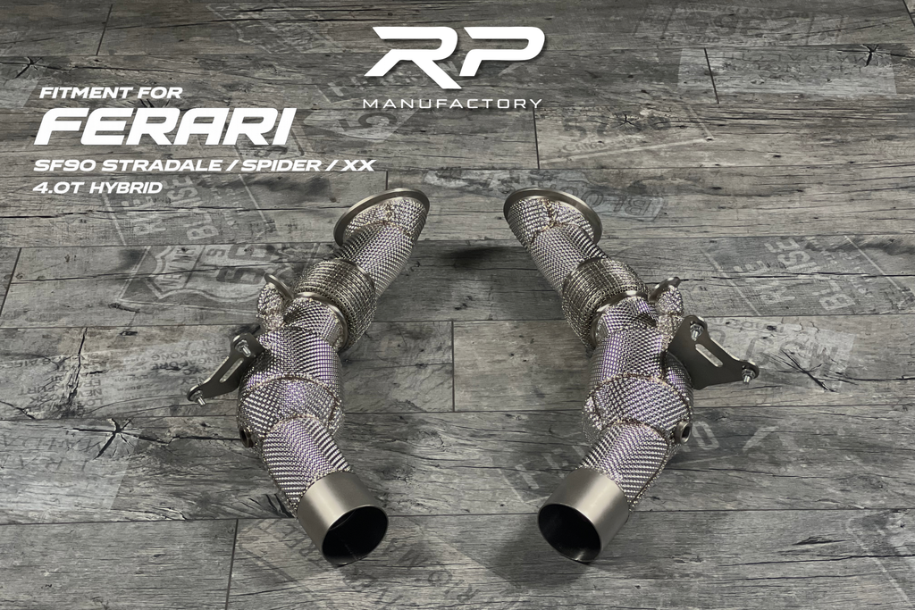 Ferrari SF90 Stradale / Spider / XX Downpipe RP Catless