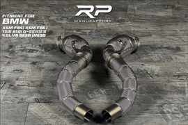 BMW X5M / X6M / M550i / 750i / M850i G-Series N63B / S63B Downpipe RP