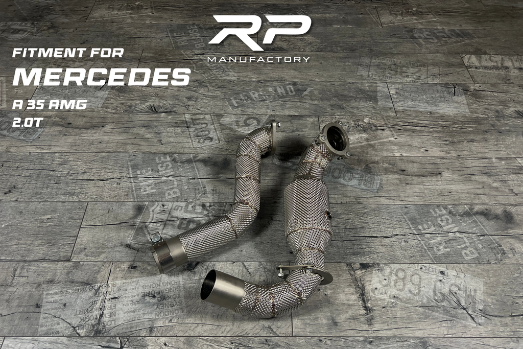 Mercedes A35 AMG W177 OPF 2019-  Downpipe Catless RP