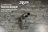 Mercedes A45 AMG S / CLA45 S / AMG C118/X118 OPF/GPF Downpipe 200 Zellen Katalysator