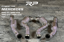 Mercedes AMG GT / GTR/ GTC / GTS Downpipe 200 Zellen Katalysator RP