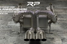Laden Sie das Bild in den Galerie-Viewer, Lamborghini Aventador LP750-4 SV SVJ Longpipe F1 Auspuff System 6.5 V12 | RP Manufactory