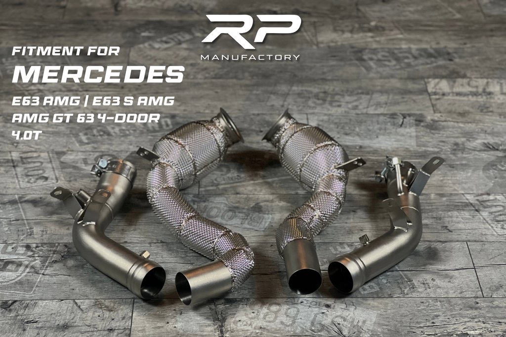 Mercedes AMG E63 / E63S W213 AMG GT 63 S 4-Door X290 Downpipe Catless RP