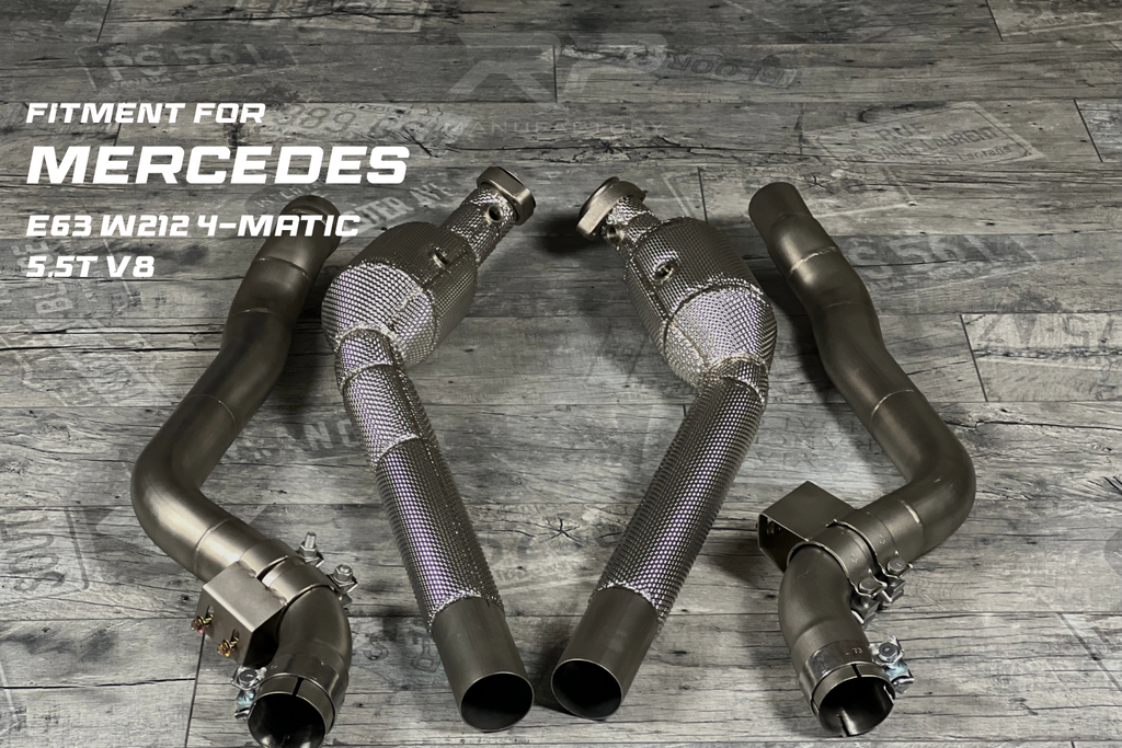 Mercedes AMG E63 / E63S 5.5T Downpipe Catless RP