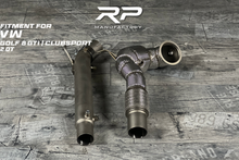Laden Sie das Bild in den Galerie-Viewer, VW Golf 8 MK8 GTI / Clubsport Downpipe Catless RP