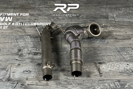 VW Golf 8 MK8 GTI / Clubsport Downpipe Catless RP