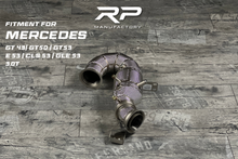 Laden Sie das Bild in den Galerie-Viewer, Mercedes GT53 GT43 GT50 GLE53 E53 CLS53  M256 3.0 AMG Downpipe Catless RP