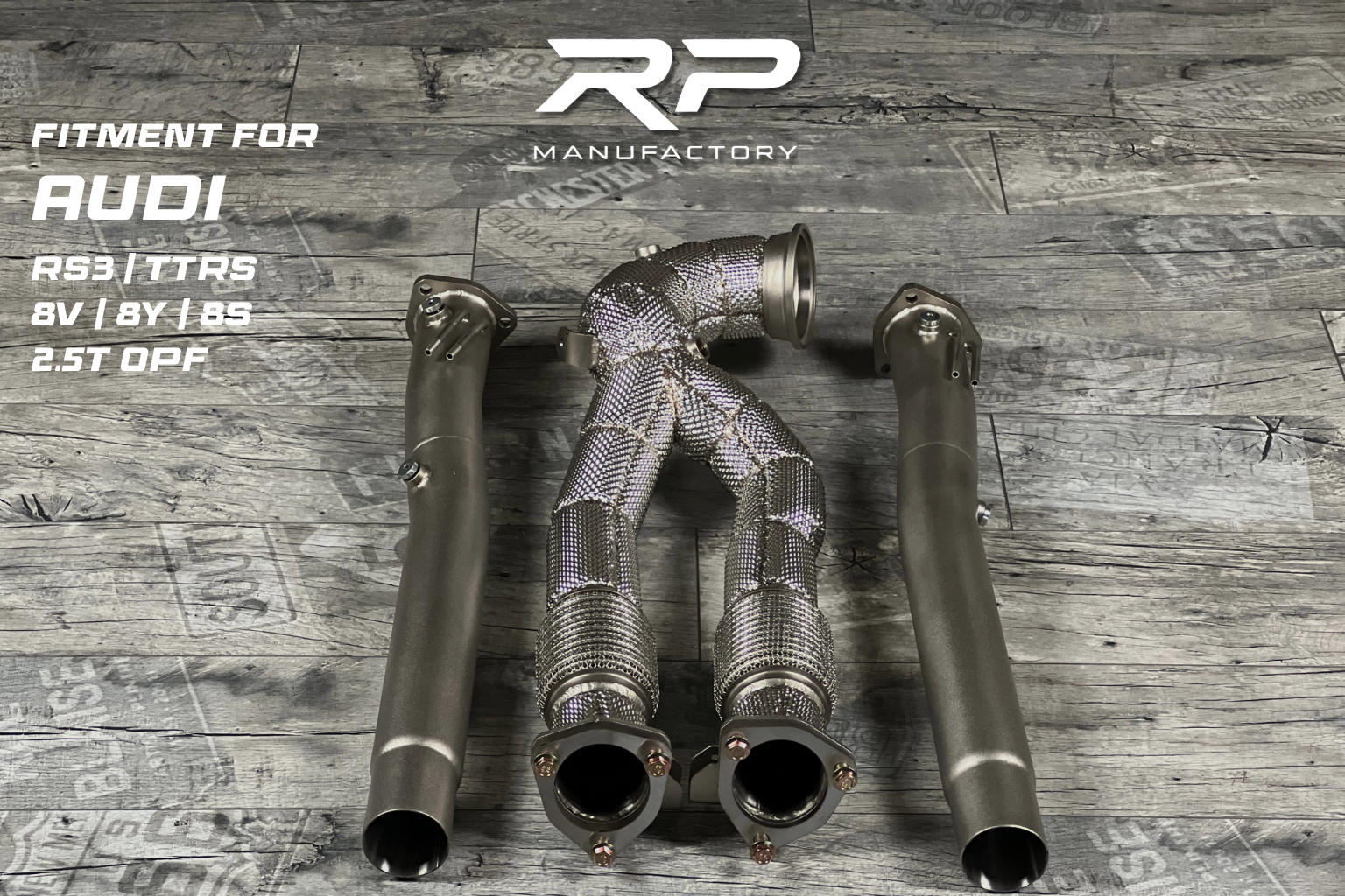 Audi RS3 8V/8Y, TTRS 8S quattro OPF 2.5T Downpipe Catless RP