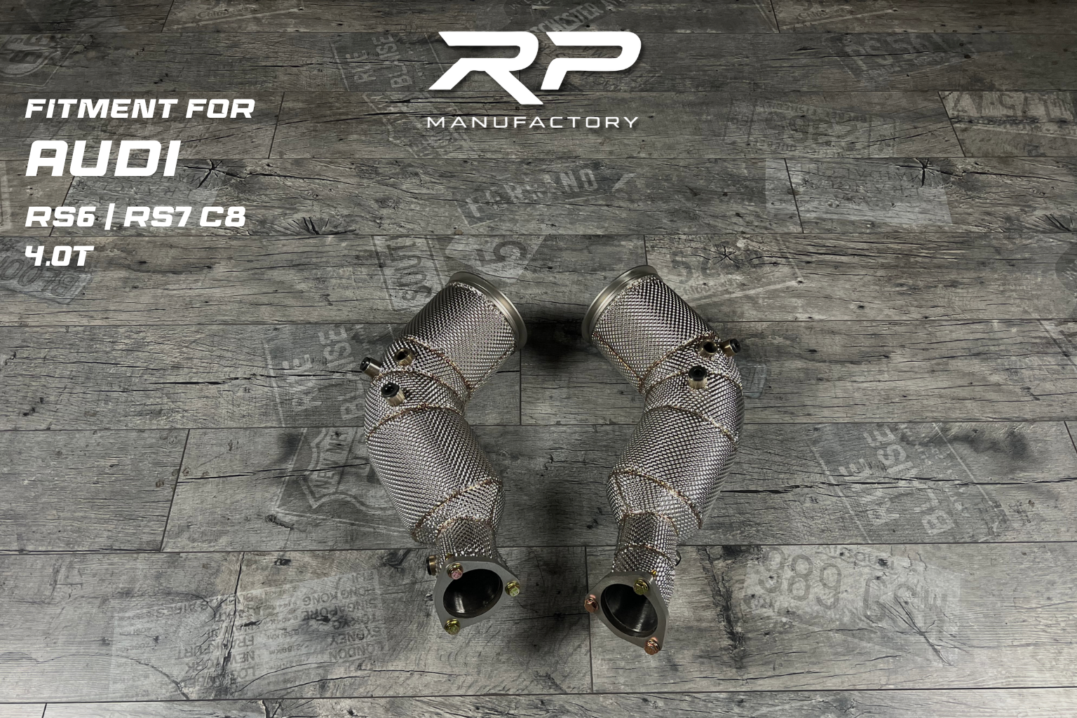 Audi RS6 / RS7 / S8 C8 4.0T V8 OPF Modell Downpipe 200 Zellen Katalysator