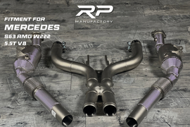 Mercedes Benz S63 AMG W222/C217 Downpipe Catless 5.5T RP